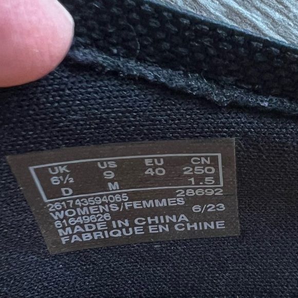 Clarks Collection Ballet Flats Black Women's Size 9 Balletcore Neutral Comfy - Picture 7 of 7